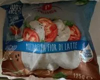 Amount of sugar in Mozzarella fior di latte