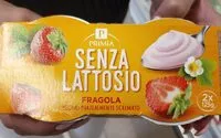 Sokerin määrä sisällä Yogurt alla fragola