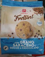 İçindeki şeker miktarı Frollini grano saraceno e gocce di cioccolato