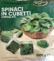 İçindeki şeker miktarı Spinaci in cubetti surgelati