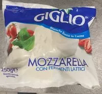 Sokerin määrä sisällä Mozzarella con fermenti lattici