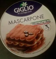 Sokerin määrä sisällä Mascarpone