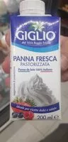 Sokerin määrä sisällä Panna fresca pastorizzato