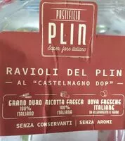 चीनी की मात्रा Ravioli del plin