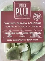 चीनी की मात्रा Carciofo spinoso d'Albenga pansotti paglia e fieno