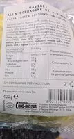चीनी की मात्रा Ravioli