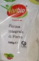 含糖量 Farina integrale di farro