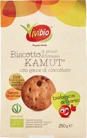 含糖量 Biscotto di grano khorasan kamut con gocce di cioccolato