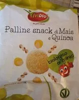 含糖量 Palline snack di Mais e Quinoa