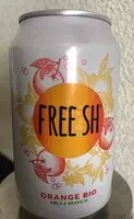 Quantité de sucre dans Free sh