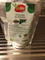 Suhkru kogus sees Moringa in polvere