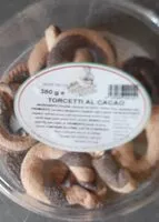 चीनी की मात्रा Torcetti al cacao