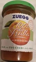Quantité de sucre dans 100% da frutta albicocche