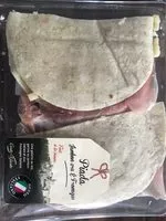 Jumlah gula yang masuk Piada Jambon cru et fromage