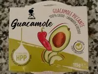 चीनी की मात्रा Guacamole piccante