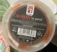 Sokerin määrä sisällä SURIMI in pezzi in salamoia