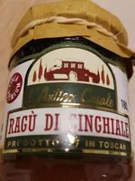 Jumlah gula yang masuk Ragù di cinghiale