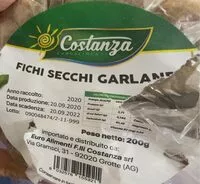 Количество сахара в Fichi secchi