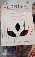 Amount of sugar in Pasta di semola di grano duro