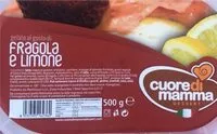 Quantité de sucre dans Gelato al gusto di fragola e limone