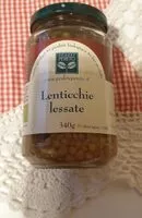 चीनी की मात्रा Lenticchie lessate