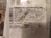 चीनी की मात्रा Stracciatella affumicata