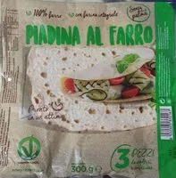 Jumlah gula yang masuk Piadina al farro