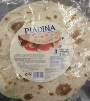 Jumlah gula yang masuk Piadina