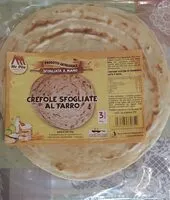 Jumlah gula yang masuk Crearle sfogliate al farro