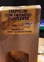 Jumlah gula yang masuk CREPOLINI CON IMPASTO DI POLENTA