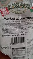 入っている砂糖の量 Ravioli di borragine