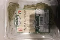 入っている砂糖の量 Tagliolini di ortiche