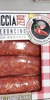 İçindeki şeker miktarı Salsiccia zero al peperoncino