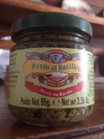 Sucre et nutriments contenus dans Pesto piu