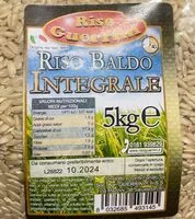 İçindeki şeker miktarı Riso baldo integrale