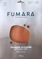 चीनी की मात्रा Salmone scozzese affumicato