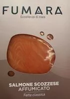 चीनी की मात्रा Salmone scozzese affumicato