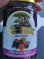 Количество сахара в Marmellata frutti di bosco