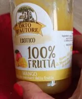 Количество сахара в Mango