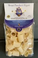 Zuckermenge drin Mezzi Paccheri Rigati