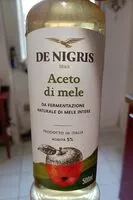 Quantité de sucre dans Aceto di mele