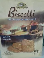 Sucre et nutriments contenus dans Il borgo del biscotto