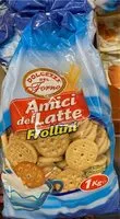 Suhkru kogus sees Amici del Latte