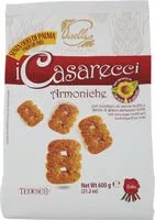 Suhkru kogus sees I casarecci armoniche con zucchero di canna e