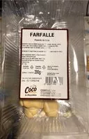 Jumlah gula yang masuk Farfalle