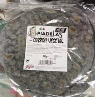 Jumlah gula yang masuk Piadillas con carbón vegetal