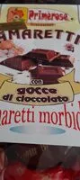 İçindeki şeker miktarı Amaretti con gocce di cioccolato