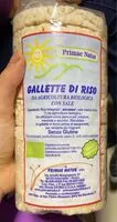 Amount of sugar in gallette di riso