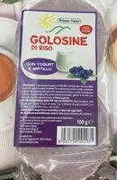 Amount of sugar in Golosine di riso
