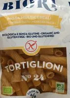 Cantidad de azúcar en Biori Pasta Multicereali Tortiglioni 250 G